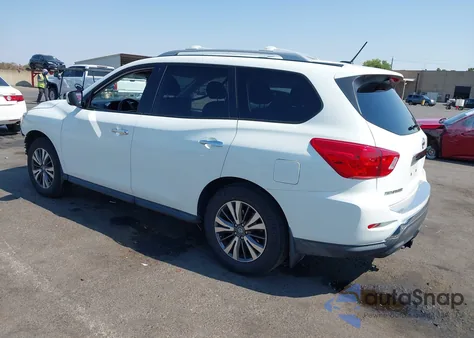 2017 Nissan Pathfinder S z USA, uszkodzony, nr VIN 5N1DR2MNXHC658424
